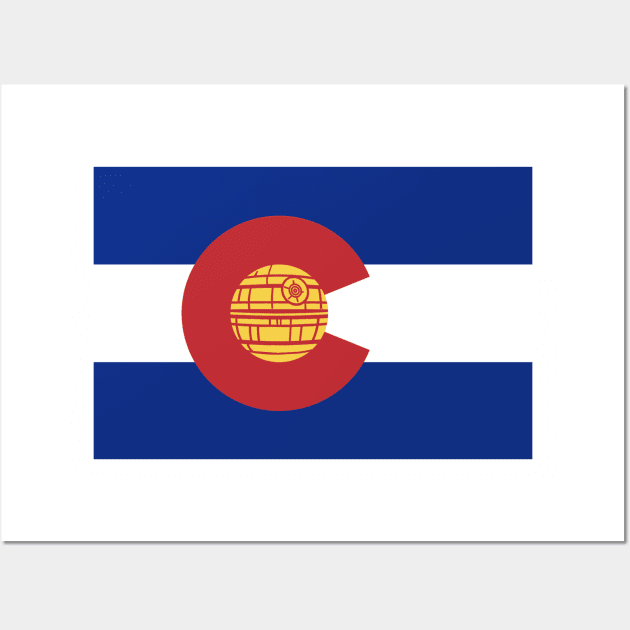 Colorado Flag DStar Wall Art by chriswig